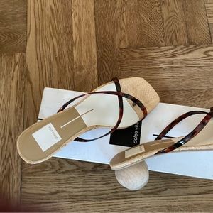 Dolce Vita Betsy sandal Tortoise sz 6 NWB